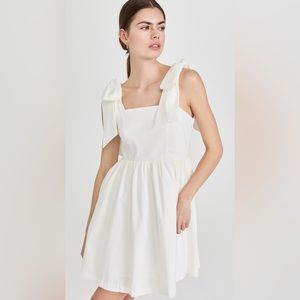 Shopbop - Endless Rose Bowed Baby Doll Mini Dress